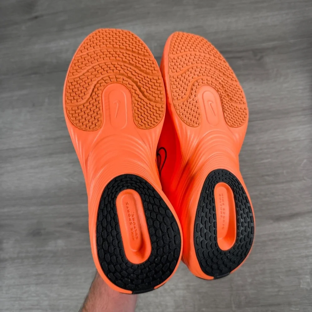 Nike Uplift SC Shoes Mens Size 10.5 Black Total Orange Sneakers IB2765-004